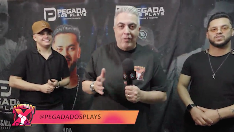 Billy X invade o show<br>Pegada dos Plays